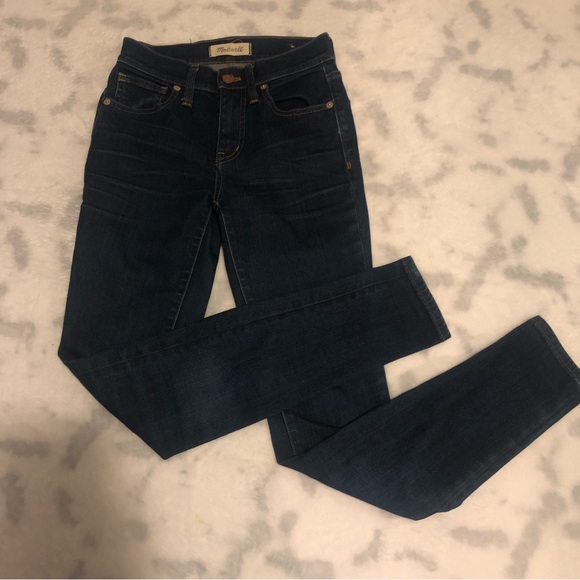 MADEWELL 9 HIGH RISER SKINNY SKINNY DENIM JEANS SIZE(23) - Picture 8 of 15